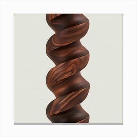 Spiral Sculpture Canvas Print