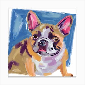 French Bulldog 03 Canvas Print