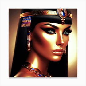 Cleopatra Portrait Artwork 90 Canvas Print