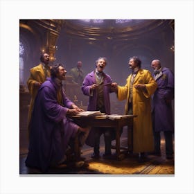 King'S Court Canvas Print