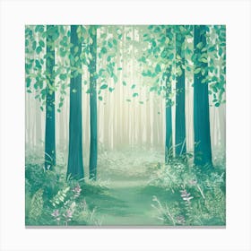 Forest Path 11 Canvas Print