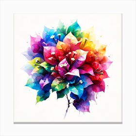 Colorful Flowers Canvas Print