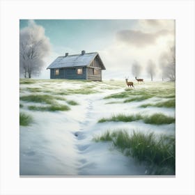 Winter Landscape 5 Canvas Print