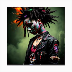 Voodoo Woman Canvas Print