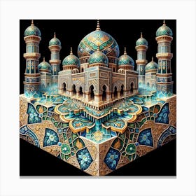 Stunning Mosque Canvas Print