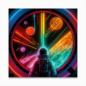 Space Art Canvas Print