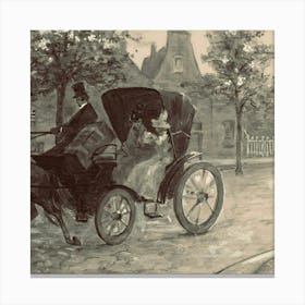 Horse Drawn Carriage Canvas Print