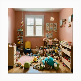 A Photo Of A Baby S Room 8 Canvas Print