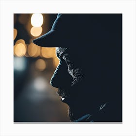 Hiding Identity Canvas Print