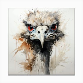 Ostrich 8 Canvas Print