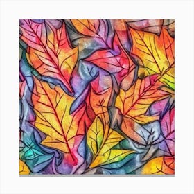 Autumn Leaves Canvas Print