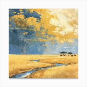 Savannah Sky Canvas Print