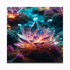 Lotus Flower Canvas Print