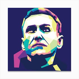 Wpap Alexei Navalny Style Canvas Print