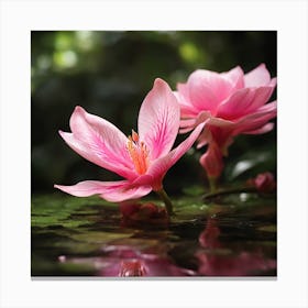 Lotus Flower 52 Canvas Print