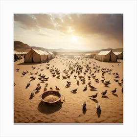 Desert Scene 1 Canvas Print