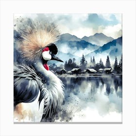 Creative Wild Animal Representation 64 Canvas Print