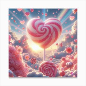 Lollipop Canvas Print