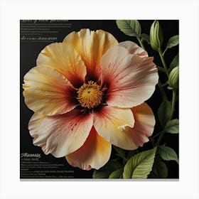 Hibiscus 4 Canvas Print