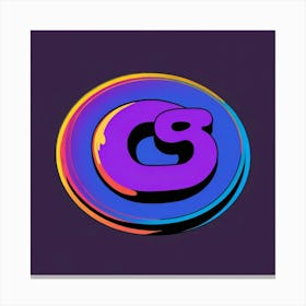 G Logo Canvas Print