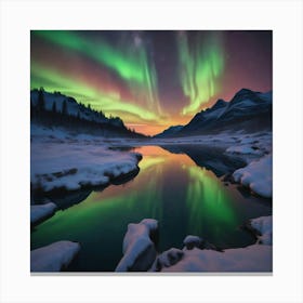 Aurora Borealis 184 Canvas Print