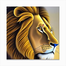 Beautiful Lion 1 Canvas Print