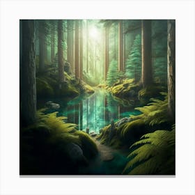 The Forrest Canvas Print