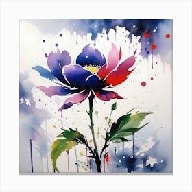 Lotus Flower Canvas Print