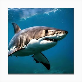 Great White Shark Canvas Print