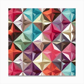 Abstract Geometric Pattern 11 Canvas Print