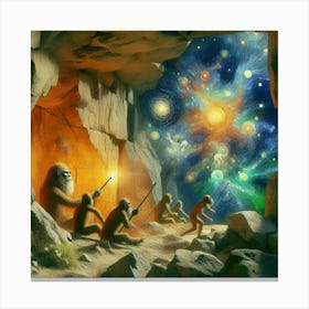 Cave Painting Canvas Print