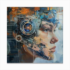 Cyborg 1 Canvas Print