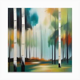 Birch Trees 3 Canvas Print