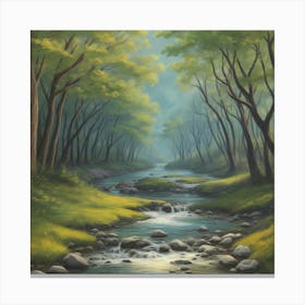 Tranquil Canopy Canvas Print