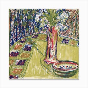 Still Life, Ernst Ludwig Kirchner Canvas Print