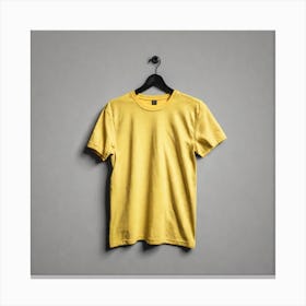 Yellow T - Shirt Canvas Print