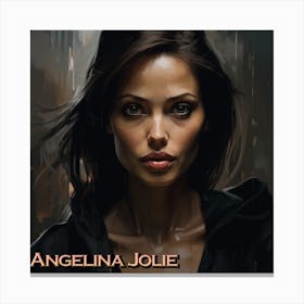 Angelina Jolie Canvas Print