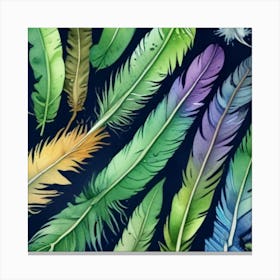 1000013755 Feathers Canvas Print