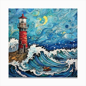 Lighthouse 10 Canvas Print