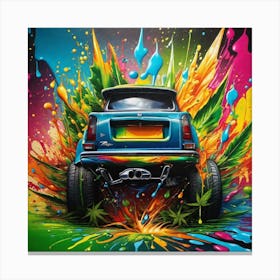 Mini Cooper Canvas Print