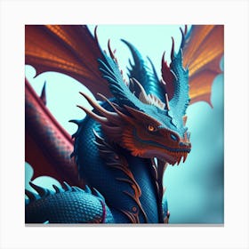 Dragon 1 Canvas Print