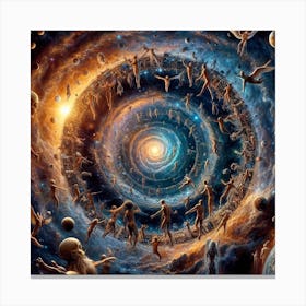 Spiral Of Life Canvas Print