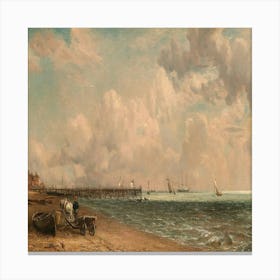 Yarmouth Jetty (1822) John Constable Canvas Print