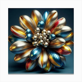 Glass flower 2 Canvas Print