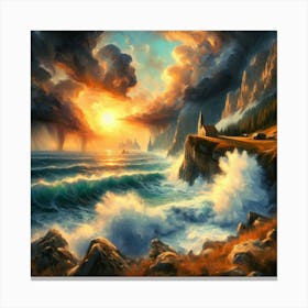 Tempestuous Beauty 7 1 Canvas Print