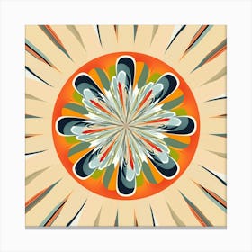 Whirling Geometry_#8 Canvas Print
