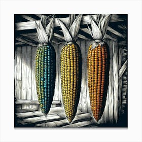 Corn cobs 7 Canvas Print