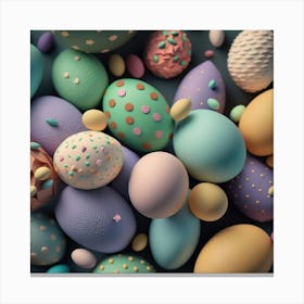 Easter Eggs 2 Canvas Print