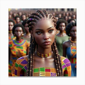 African Women Canvas Print