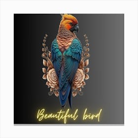 Beautiful Parrot Canvas Print